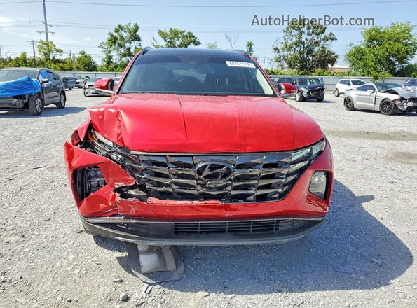 5NMJECAE1PH247961 2023 HYUNDAI TUCSON Red Դիմացի տեսք