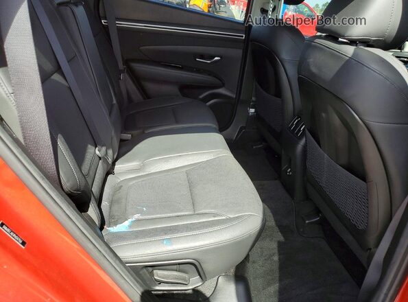 5NMJECAE1PH247961 2023 HYUNDAI TUCSON Red Սալոնի հետևի տեսք