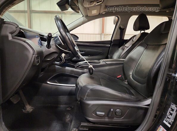 5NMJECAE2NH050262 2022 HYUNDAI TUCSON Black Front interior view