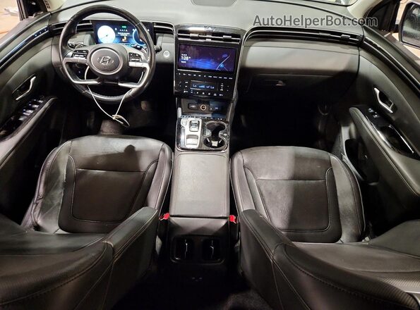 5NMJECAE2NH050262 2022 HYUNDAI TUCSON Black Dashboard view