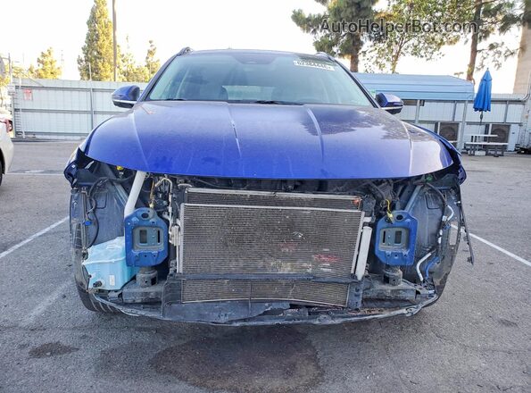 5NMJECAE2NH111058 2022 HYUNDAI TUCSON Blue Widok z przodu