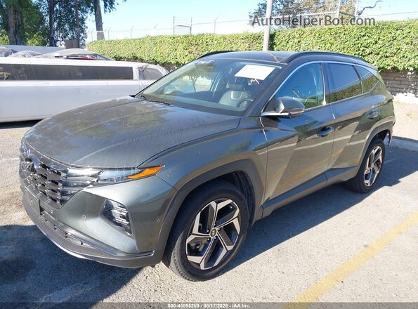 5NMJECAE3PH245676 2023 HYUNDAI TUCSON Gray Przód lewy