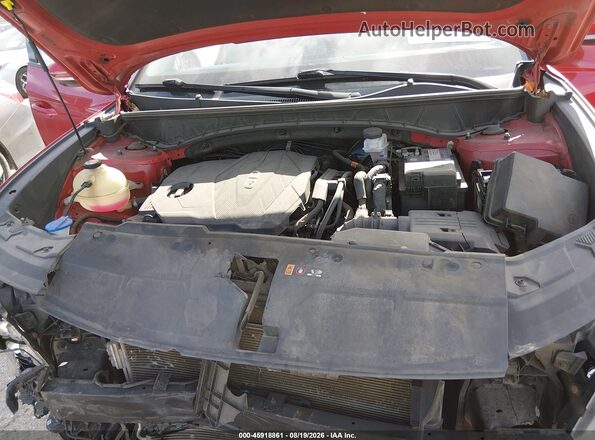5NMJECAE5NH109028 2022 HYUNDAI TUCSON Red Vista trasera