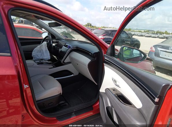 5NMJECAE5NH109028 2022 HYUNDAI TUCSON Red Vista interior delantera
