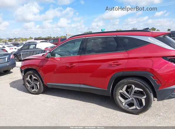 5NMJECAE5NH109028 2022 HYUNDAI TUCSON Red Vista interior de 360 grados