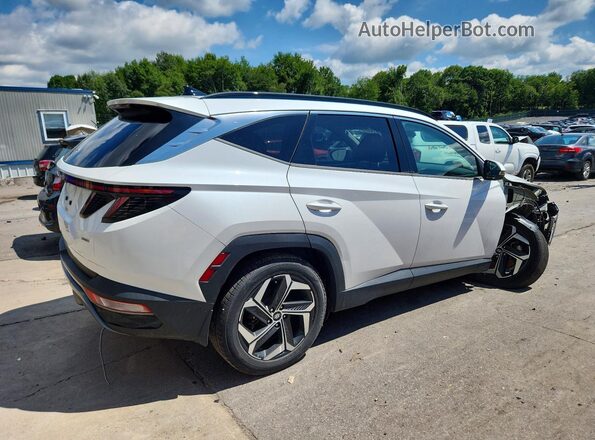 5NMJECAE6NH054122 2022 HYUNDAI TUCSON White Tył prawy