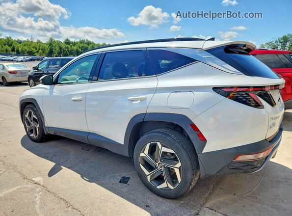 5NMJECAE6NH054122 2022 HYUNDAI TUCSON White Tył lewy