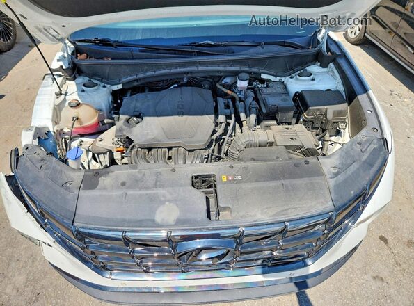 5NMJECAE6NH054122 2022 HYUNDAI TUCSON White Widok komory silnika