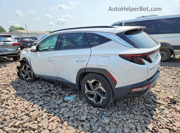 5NMJECAE6NH069526 2022 HYUNDAI TUCSON White Rear left
