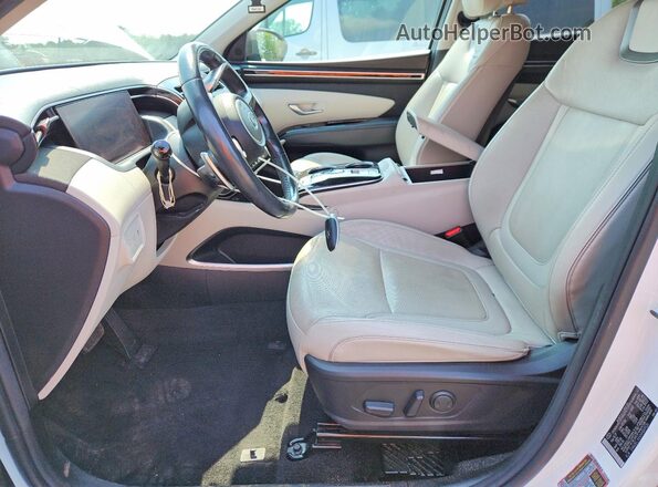 5NMJECAE6NH069526 2022 HYUNDAI TUCSON White Front interior view