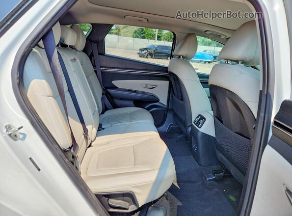 5NMJECAE6NH069526 2022 HYUNDAI TUCSON White Rear interior view