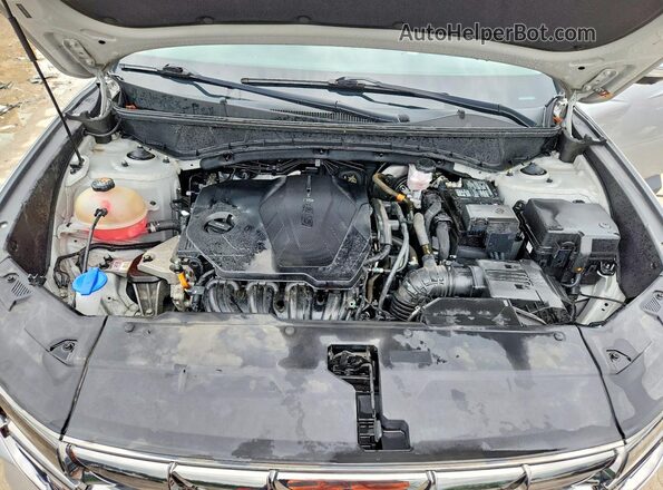 5NMJECAE6NH130308 2022 HYUNDAI TUCSON Silver ძრავის განყოფილების ხედი