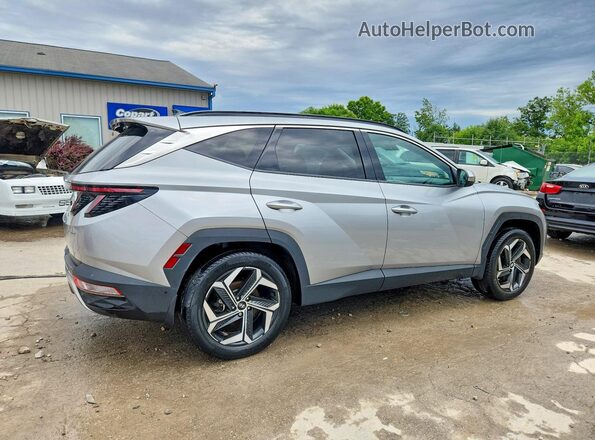5NMJECAE6NH130308 2022 HYUNDAI TUCSON Silver უკანა მარჯვენა