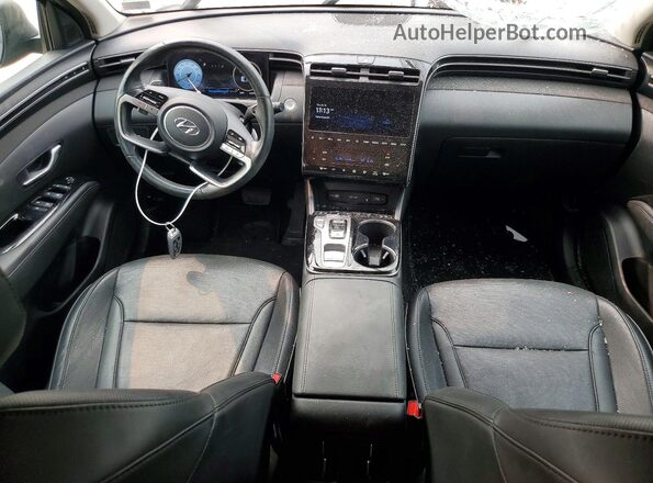5NMJECAE6NH154379 2022 HYUNDAI TUCSON Gray Widok deski rozdzielczej