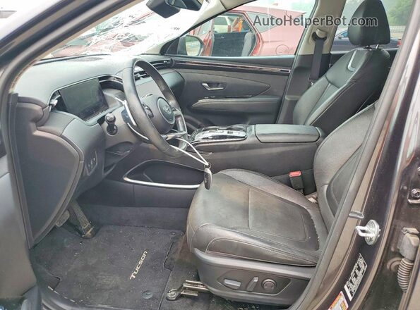 5NMJECAE6NH154379 2022 HYUNDAI TUCSON Gray Widok wnętrza z przodu