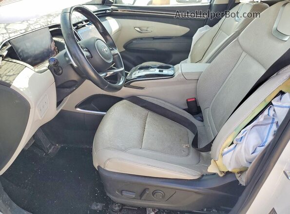 5NMJECAE7NH150468 2022 HYUNDAI TUCSON White Front interior view