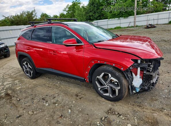 5NMJECAE8PH184292 2023 HYUNDAI TUCSON Red Передня права чверть