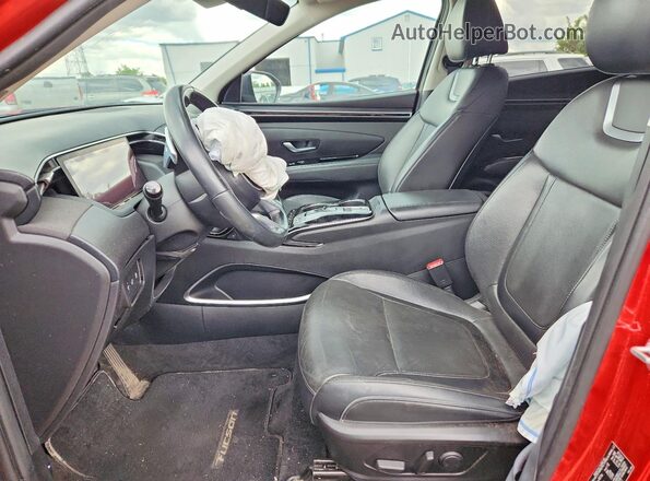 5NMJECAE8PH184292 2023 HYUNDAI TUCSON Red Вид салону спереду
