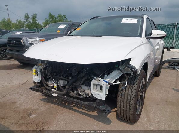 5NMJECAE8PH235919 2023 HYUNDAI TUCSON White Vista frontal