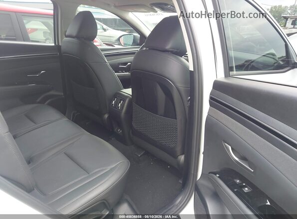 5NMJECAE8PH235919 2023 HYUNDAI TUCSON White Vista de la etiqueta del VIN
