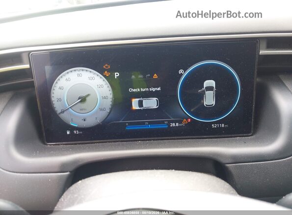 5NMJECAE8PH235919 2023 HYUNDAI TUCSON White Vista de los asientos traseros