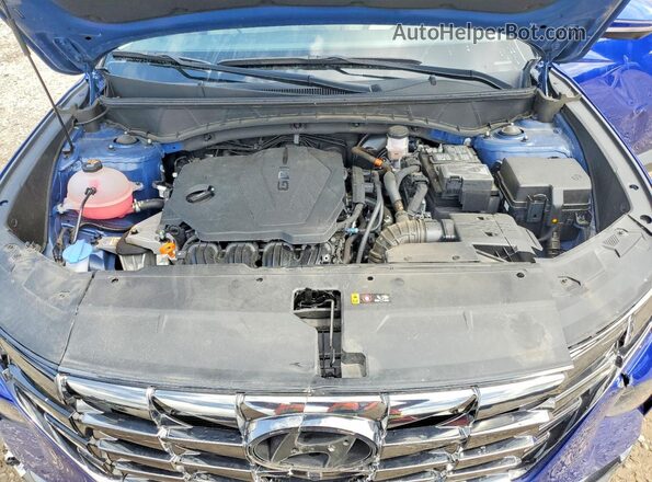 5NMJECAE8PH261999 2023 HYUNDAI TUCSON Blue Widok komory silnika