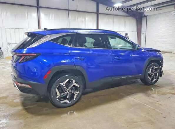 5NMJECAE9NH042191 2022 HYUNDAI TUCSON Blue Rear right