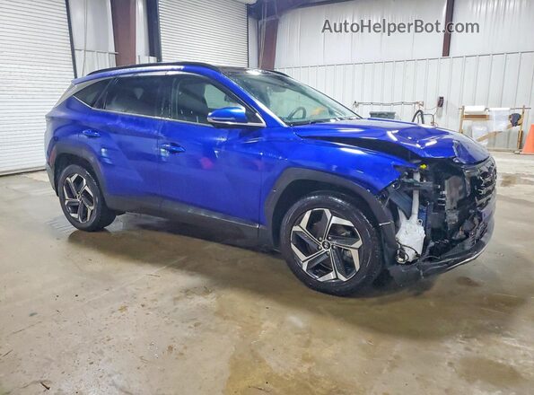 5NMJECAE9NH042191 2022 HYUNDAI TUCSON Blue Front right