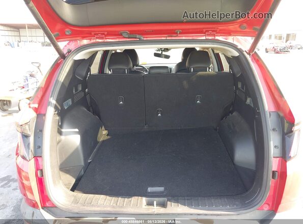 5NMJECAE9NH111350 2022 HYUNDAI TUCSON Red ხელსაწყოთა პანელის ხედი