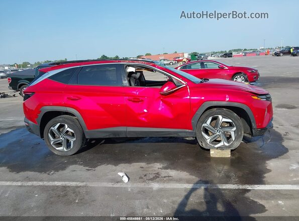 5NMJECAE9NH111350 2022 HYUNDAI TUCSON Red წინა პანელის ხედი