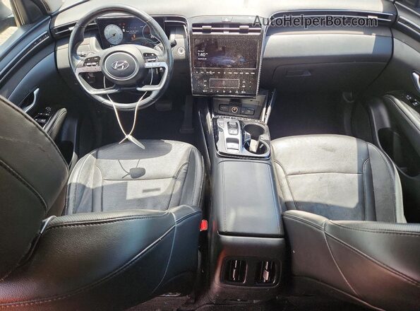 5NMJECAEXNH148519 2022 HYUNDAI TUCSON Black წინა პანელის ხედი