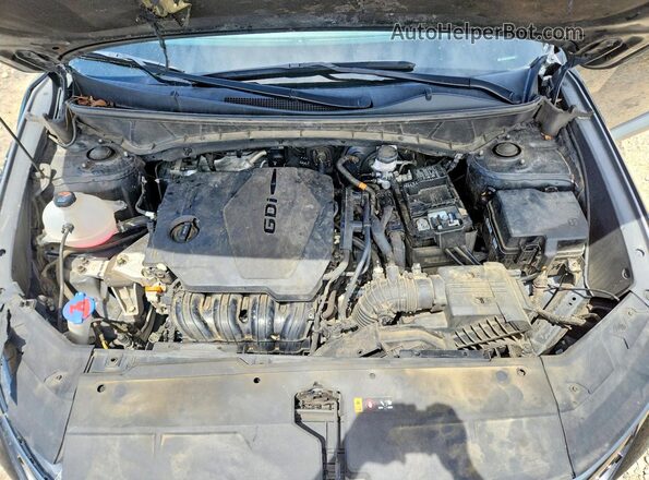 5NMJECAEXNH148519 2022 HYUNDAI TUCSON Black ძრავის განყოფილების ხედი