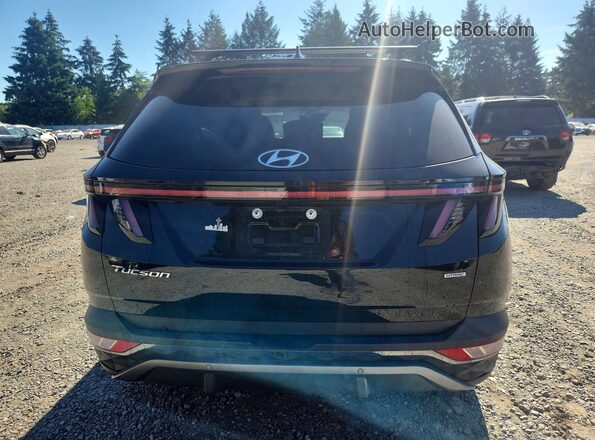 5NMJECAEXPH213680 2023 HYUNDAI TUCSON Black Հետևի տեսք