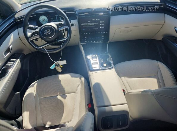 5NMJECAEXPH213680 2023 HYUNDAI TUCSON Black Առջևի վահանակի տեսք