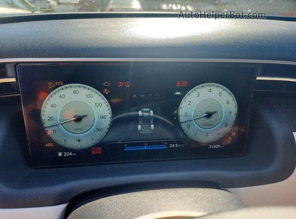 5NMJECAEXPH213680 2023 HYUNDAI TUCSON Black Սարքավորումների վահանակի տեսք