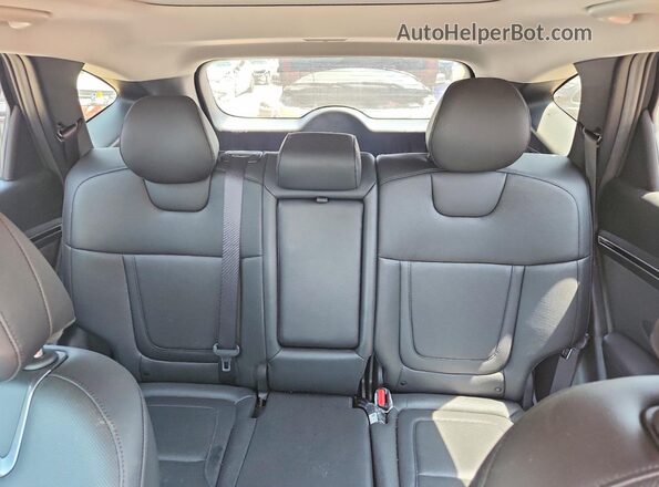 5NMJECAEXPH274348 2023 HYUNDAI TUCSON Gray Вид задніх сидінь