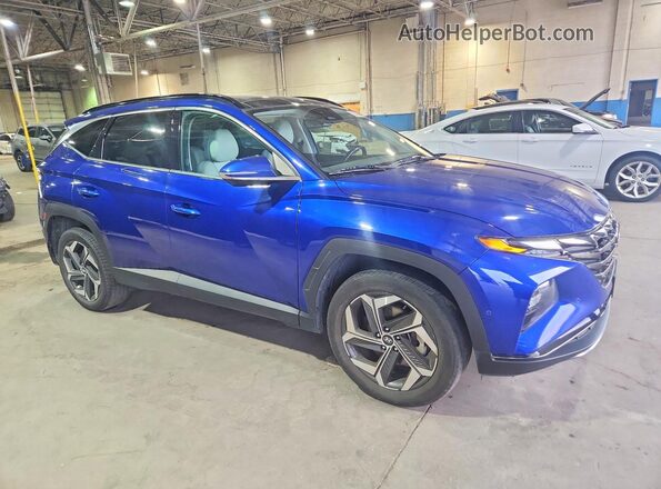 5NMJECDE1RH298567 2024 HYUNDAI TUCSON Blue წინა მარჯვენა