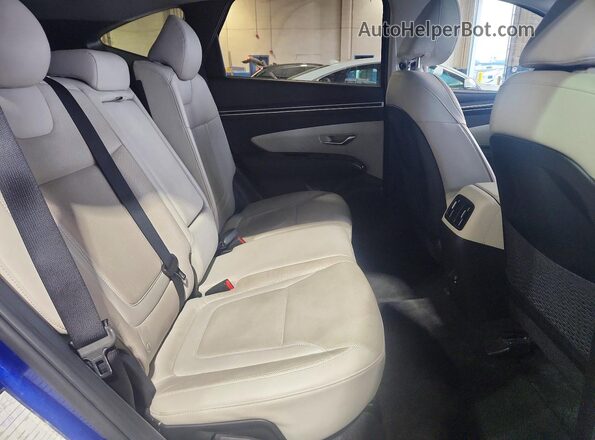 5NMJECDE1RH298567 2024 HYUNDAI TUCSON Blue უკანა სალონის ხედი