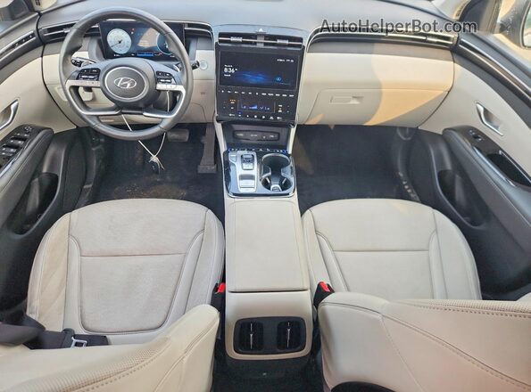 5NMJECDE2RH312606 2024 HYUNDAI TUCSON Silver წინა პანელის ხედი