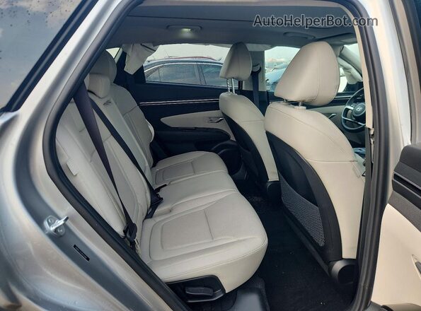 5NMJECDE2RH312606 2024 HYUNDAI TUCSON Silver უკანა სავარძლების ხედი