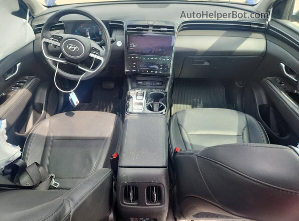 5NMJECDE3RH347042 2024 HYUNDAI TUCSON Синий Вид панели приборов
