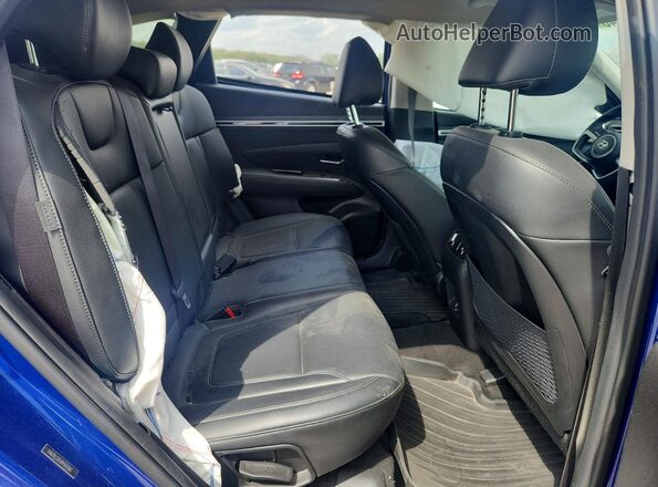 5NMJECDE3RH347042 2024 HYUNDAI TUCSON Синий Вид задней части салона