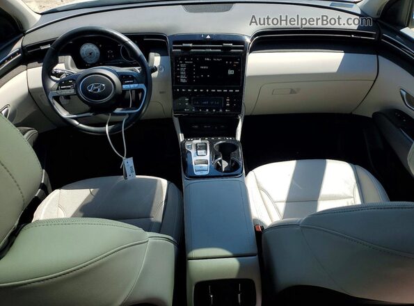 5NMJECDE3RH440109 2024 HYUNDAI TUCSON White Widok deski rozdzielczej