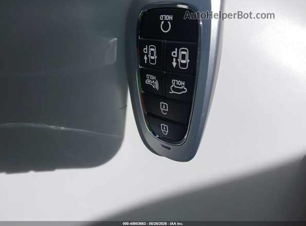 5NMJECDE4RH407992 2024 HYUNDAI TUCSON White Widok deski rozdzielczej