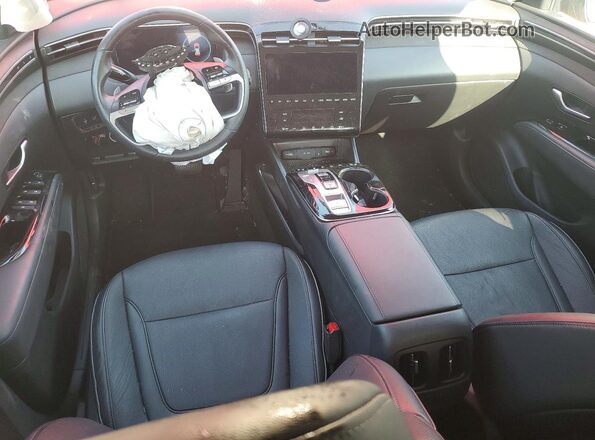 5NMJECDE4RH432441 2024 HYUNDAI TUCSON Red Widok deski rozdzielczej