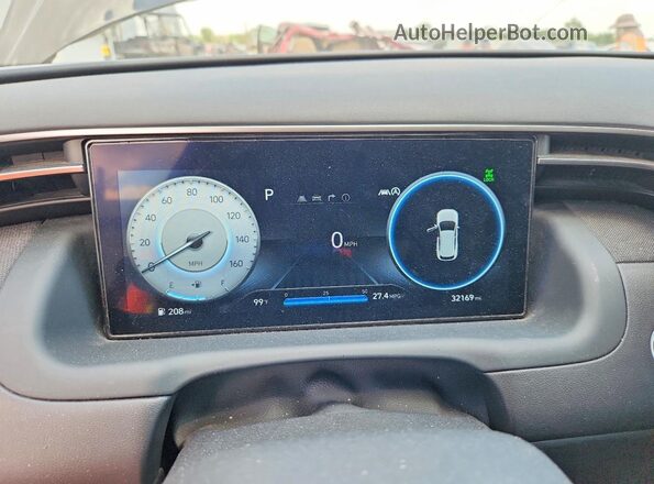 5NMJECDE5RH388420 2024 HYUNDAI TUCSON Черный Вид щитка приборов