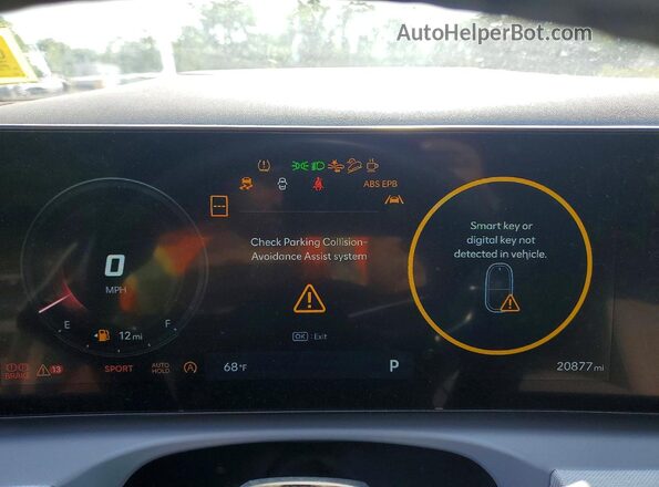 5NMJECDE8SH504005 2025 HYUNDAI TUCSON Silver Вид щитка приладів