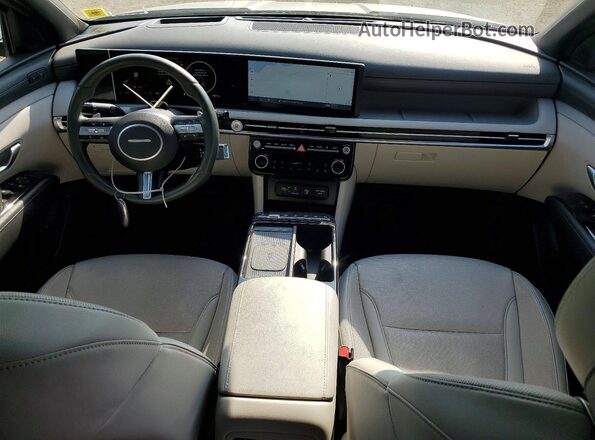 5NMJECDE8SH504005 2025 HYUNDAI TUCSON Silver Вид панелі приладів