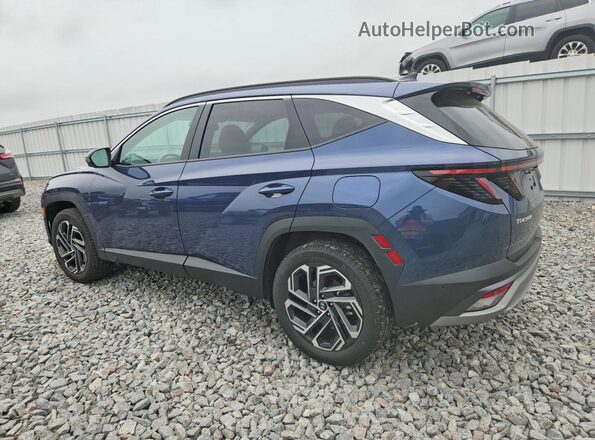 5NMJECDE9SH477770 2025 HYUNDAI TUCSON Синий Задняя левая четверть