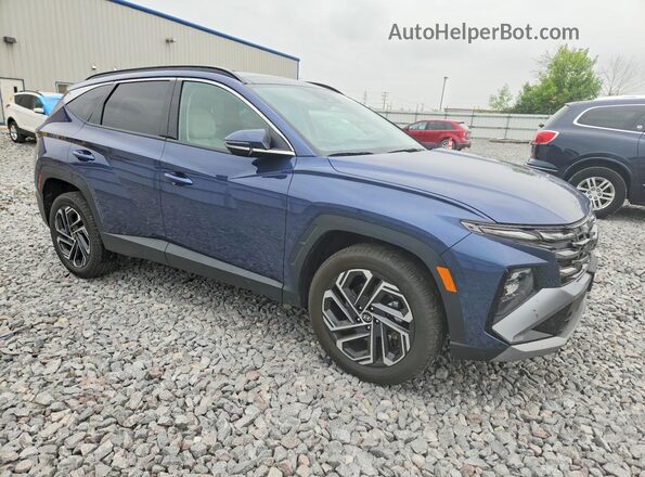 5NMJECDE9SH477770 2025 HYUNDAI TUCSON Синий Передняя правая четверть